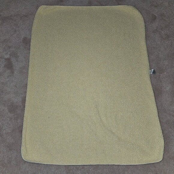 Just Born Gray Yellow White Elephant Fleece Baby Blanket 29x39 - Picture 7 of 7